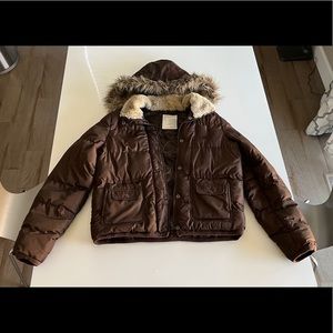 Aeropostale hooded puffer jacket